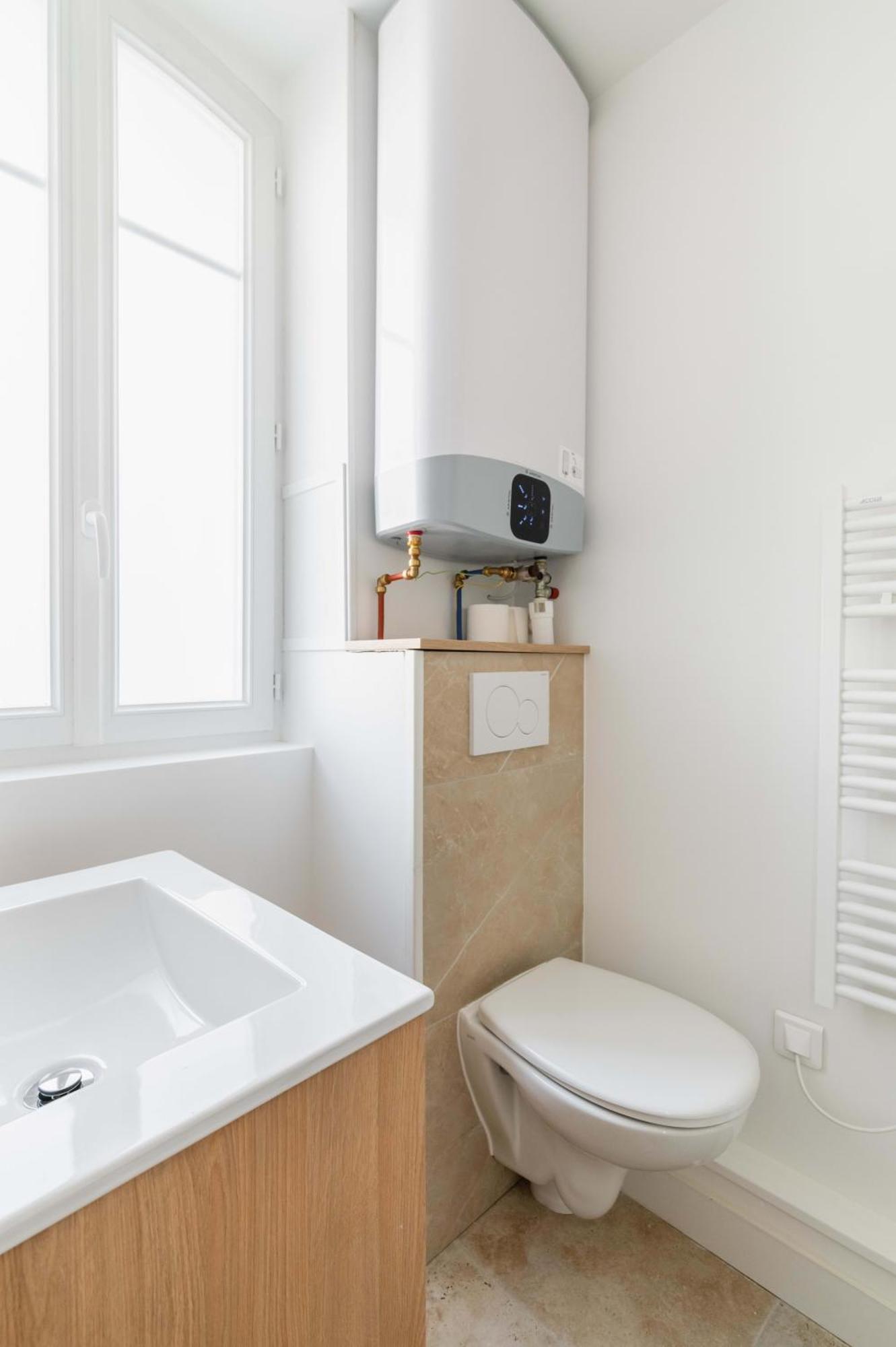 2 Pieces Refait Neuf Metro Jaures - Paris 19 - 4P - Flat-Guest Exterior foto