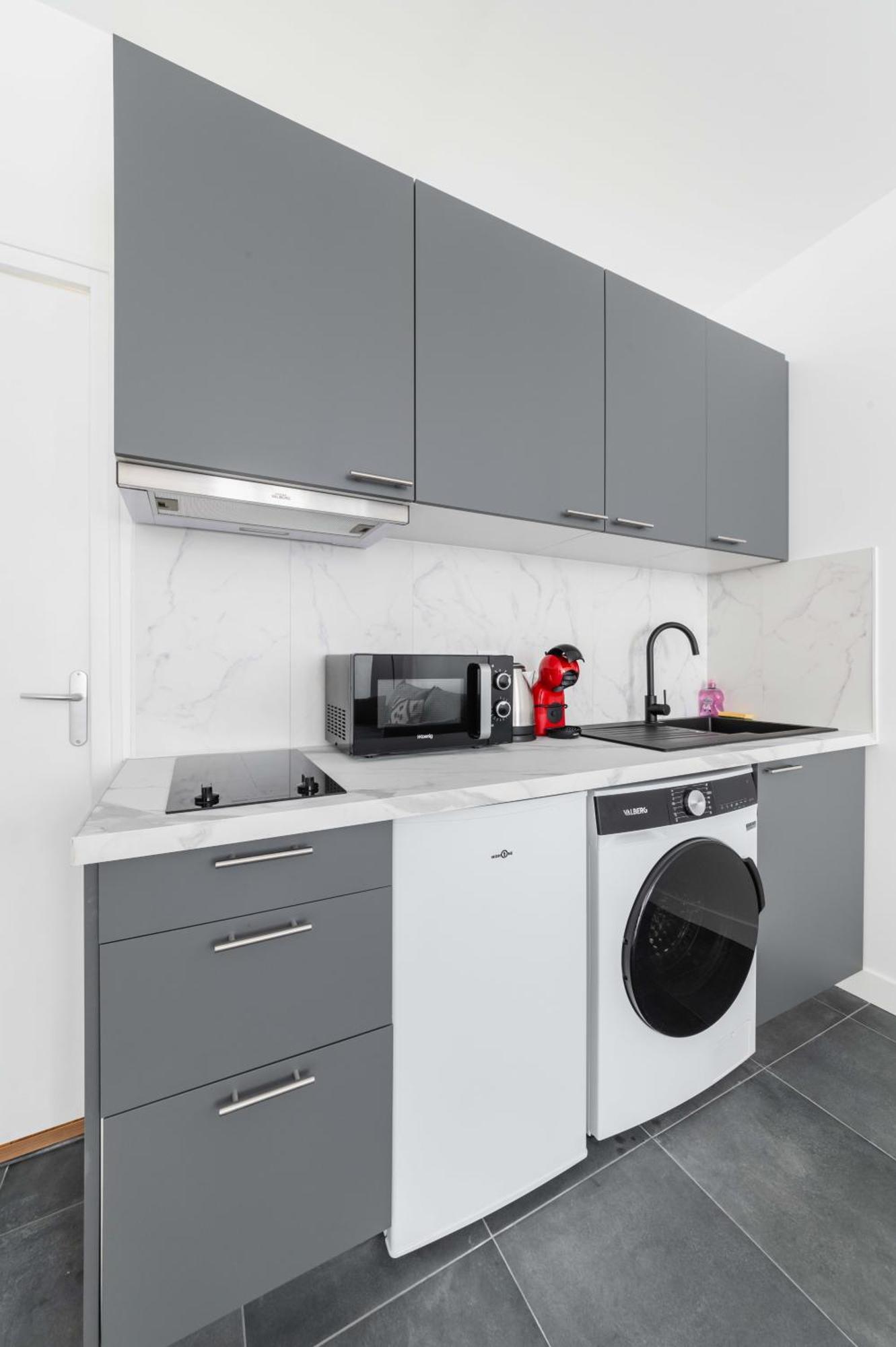 2 Pieces Refait Neuf Metro Jaures - Paris 19 - 4P - Flat-Guest Exterior foto
