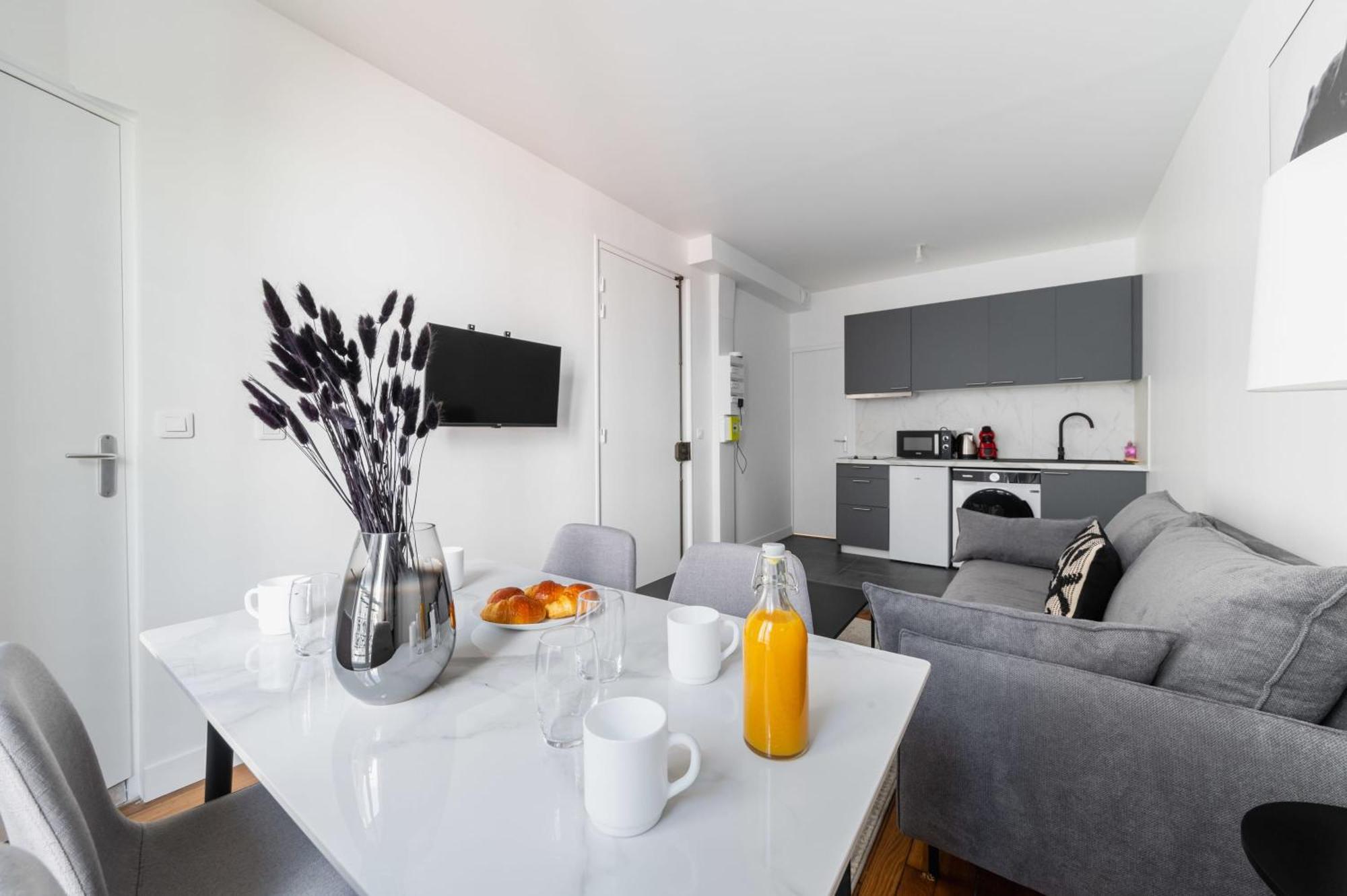 2 Pieces Refait Neuf Metro Jaures - Paris 19 - 4P - Flat-Guest Exterior foto