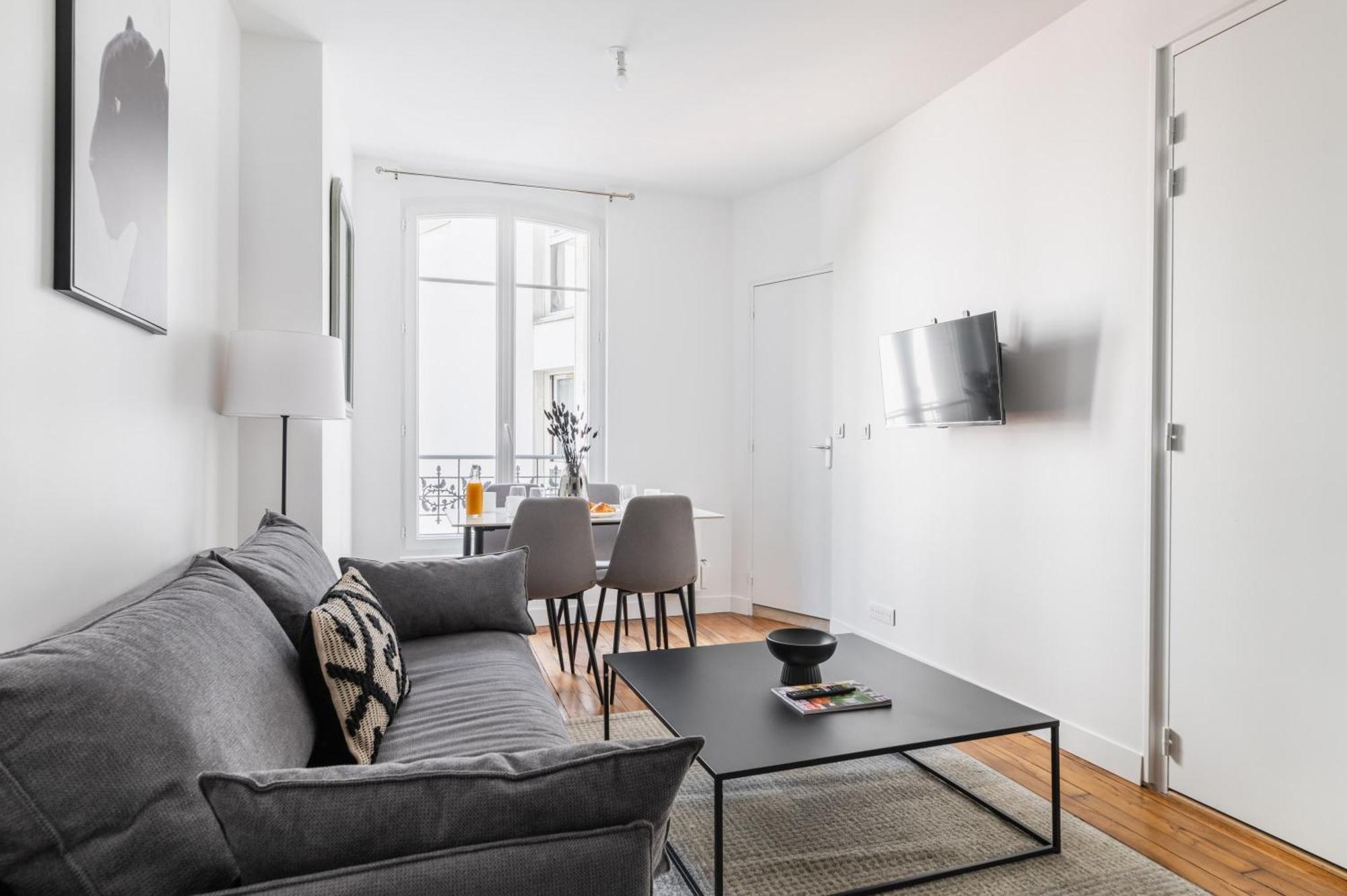 2 Pieces Refait Neuf Metro Jaures - Paris 19 - 4P - Flat-Guest Exterior foto